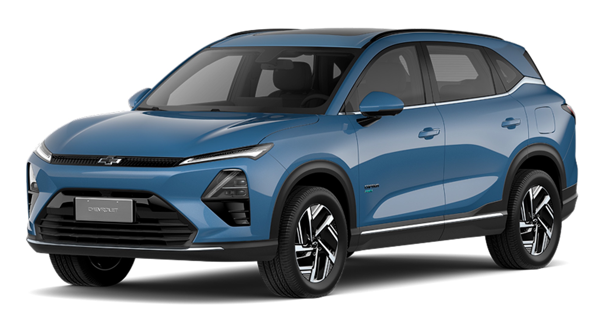 Chevrolet Captiva PHEV color azul alba