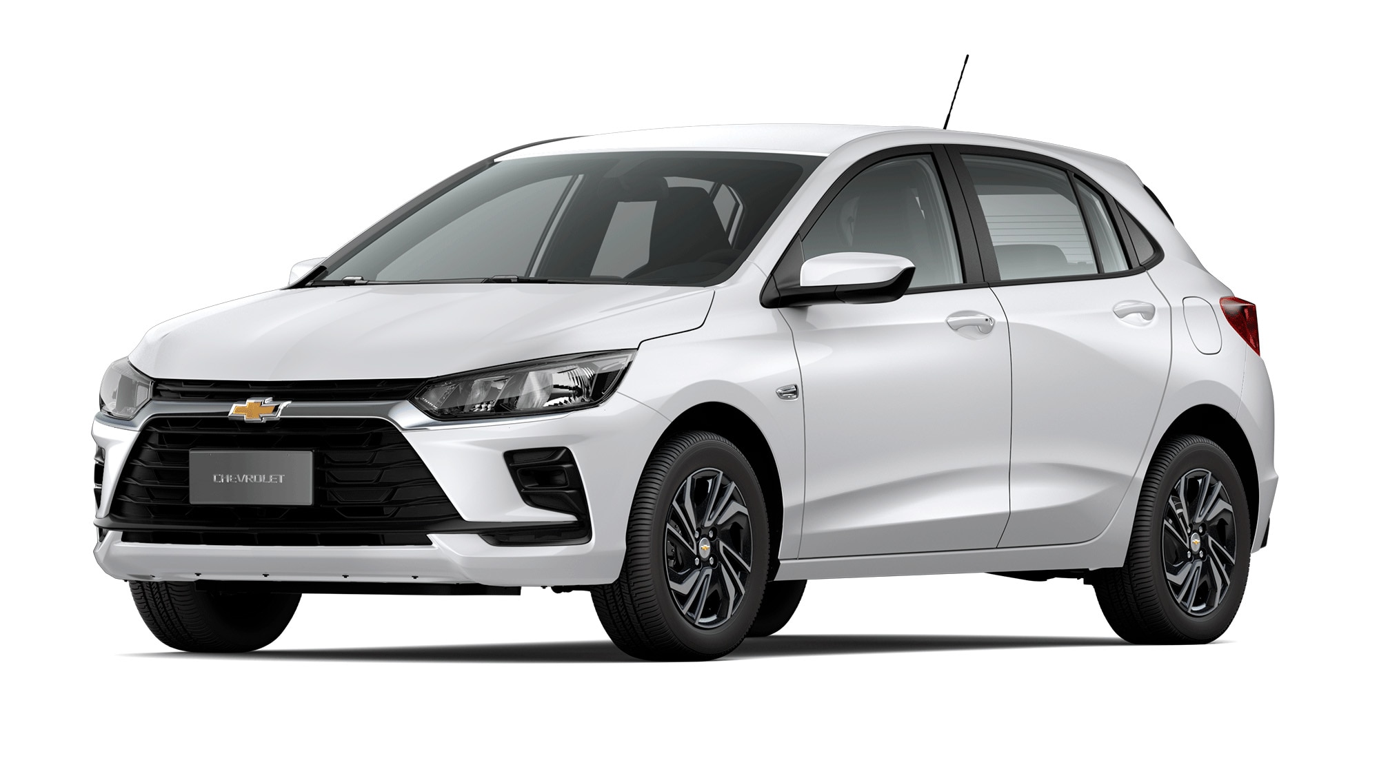 Chevrolet Onix LT Turbo MT en color blanco summit